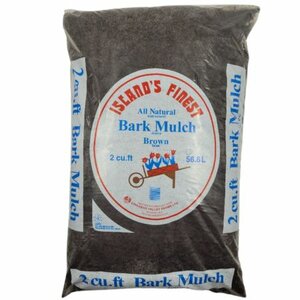 Island's Finest Bark Mulch Natural Brown 2 cuft - image 2