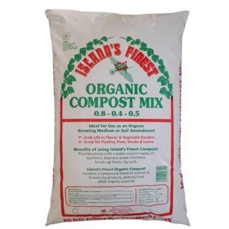Island's Finest Organic Compost Mix 10kg