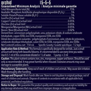 Liquid Fertilizer 15-5-5 NPK Orchid 150ml - image 5