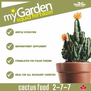 Liquid Fertilizer 2-7-7 NPK  Cactus 150ml - image 4