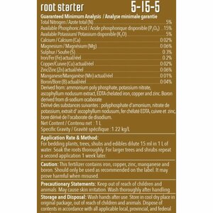 Liquid Fertilizer 5-15-5 NPK Root Starter 1L - image 5