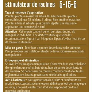 Liquid Fertilizer 5-15-5 NPK Root Starter 1L - image 6