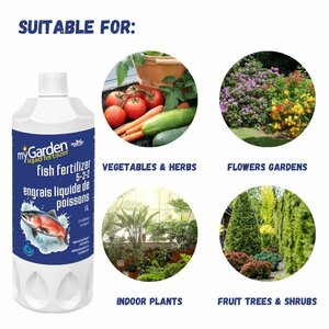 Liquid Fertilizer 5-2-2 NPK Fish Fertilize 1L - image 4