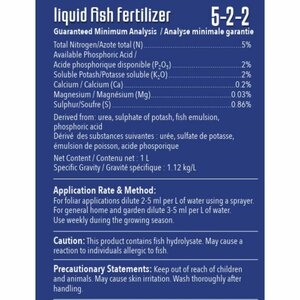 Liquid Fertilizer 5-2-2 NPK Fish Fertilizer 4L - image 5