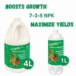 Liquid Fertilizer 7-3-5 NPK Tomato & Veggie 1L - image 2