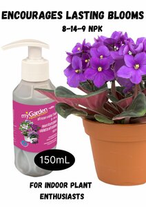 Liquid Fertilizer 8-14-9 NPK African Violet 150ml - image 2