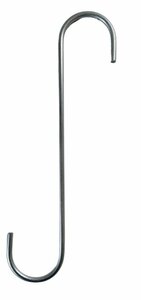 myGarden - 24" S Drop Hook - Stainless Steel 3ga - 12pcs/bdl