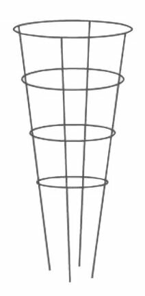 myGarden - Tomato Cage - Galvanized 4 Rings 4 Legs 54"x16"