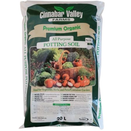 Premium Organic All Purpose Potting Soil 20L